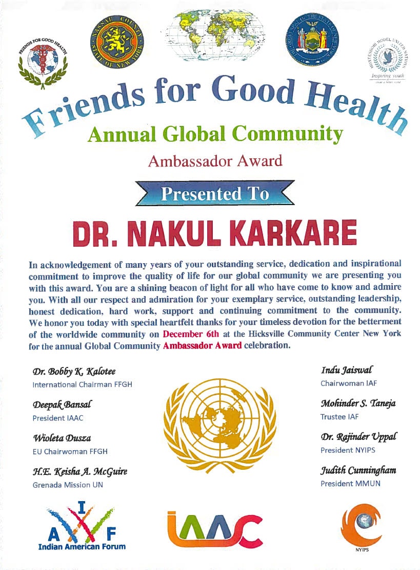 Prix de l'ambassadeur des Amis de la santé