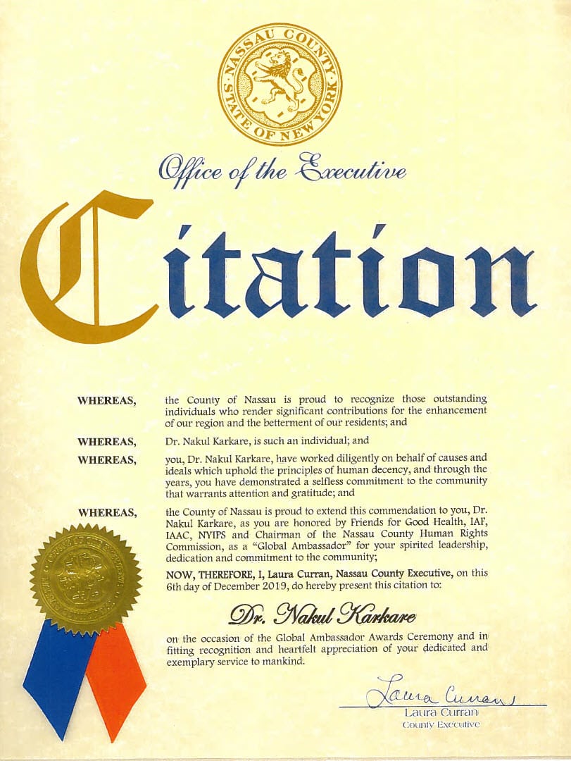 Nassau County Citation